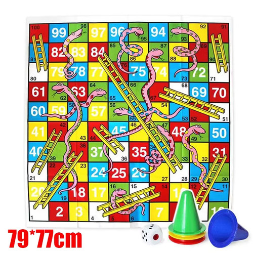 Snakes and ladders - 77,