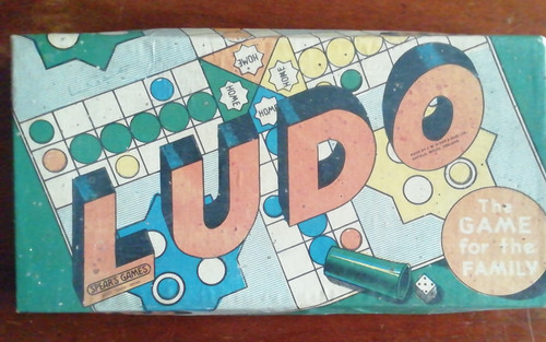 Vintage spears games ludo - vintage, "ludo