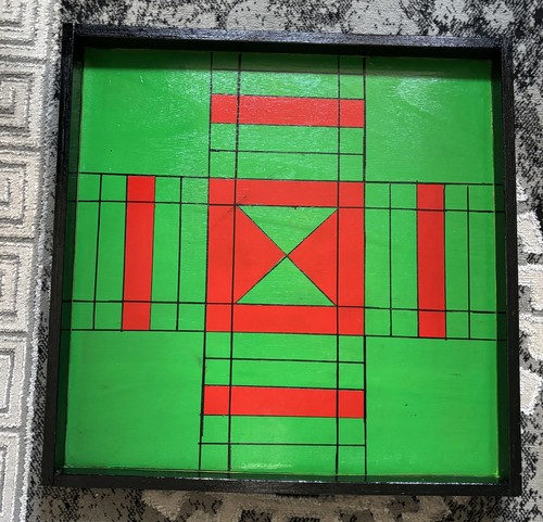 Moorish designed ludo board - moorish,