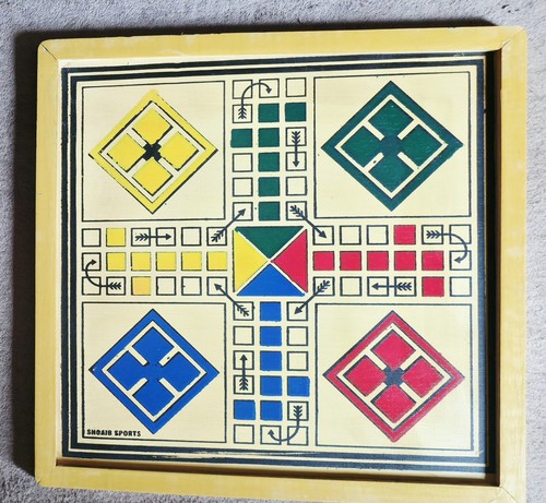 Large 22inch wooden ludo - large,