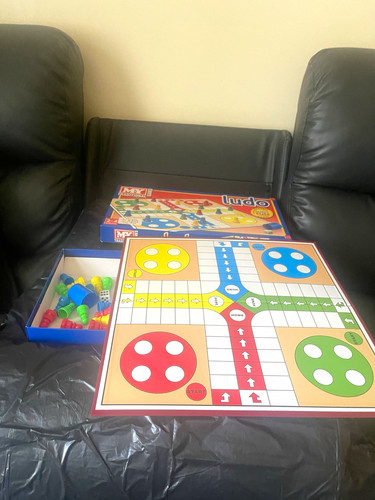 Ludo foldable board - foldable, game