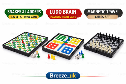 Magnetic ludo snakes - ludo, &