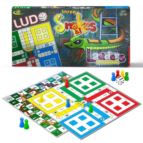 Ludo and snake ladder - and, &